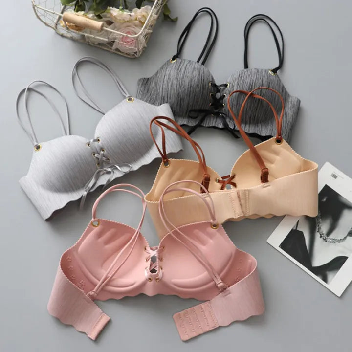 Drawstring Push Up Bra - Instant Cleavage & Anti-Sagging