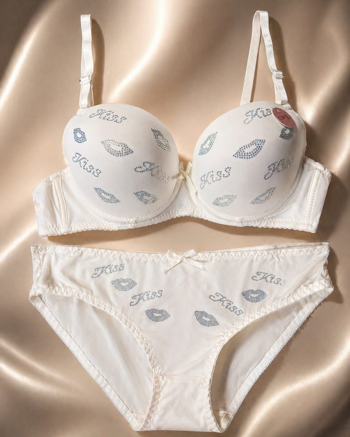 Kass Lingerie Set Premium Soft Padded Bra & Panty Set