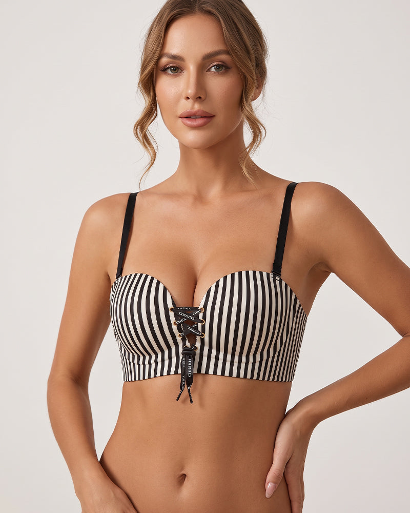 Drawstring Push Up Bra - Instant Cleavage & Anti-Sagging