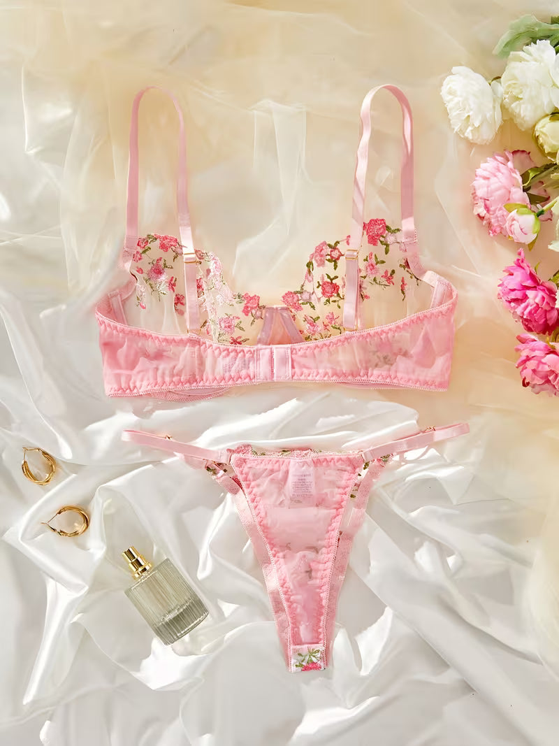 Floral Lace 2-Piece Set