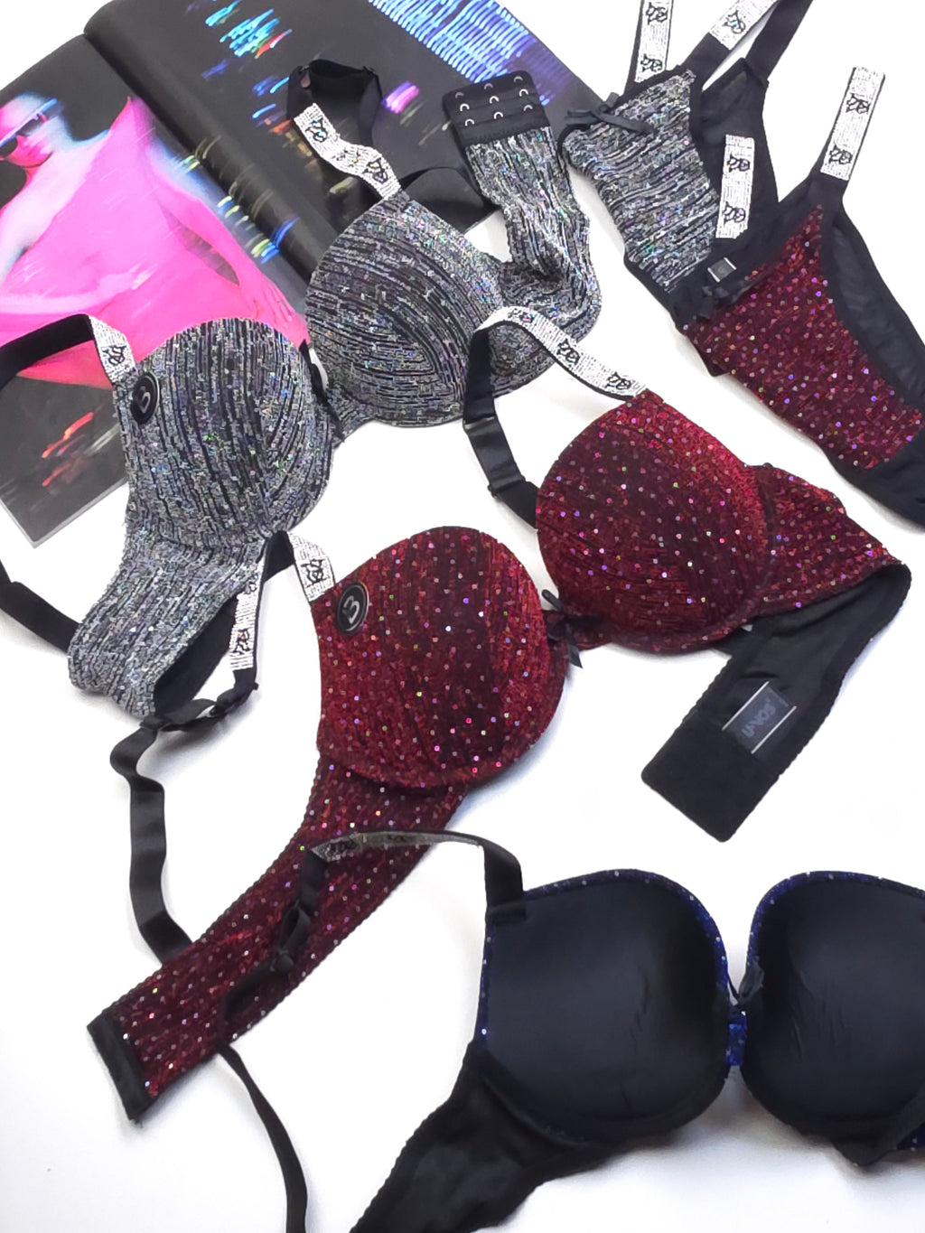 Moon Light Padded Push-up Bra Panty Set (316)